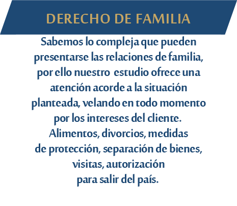 derecho de familia