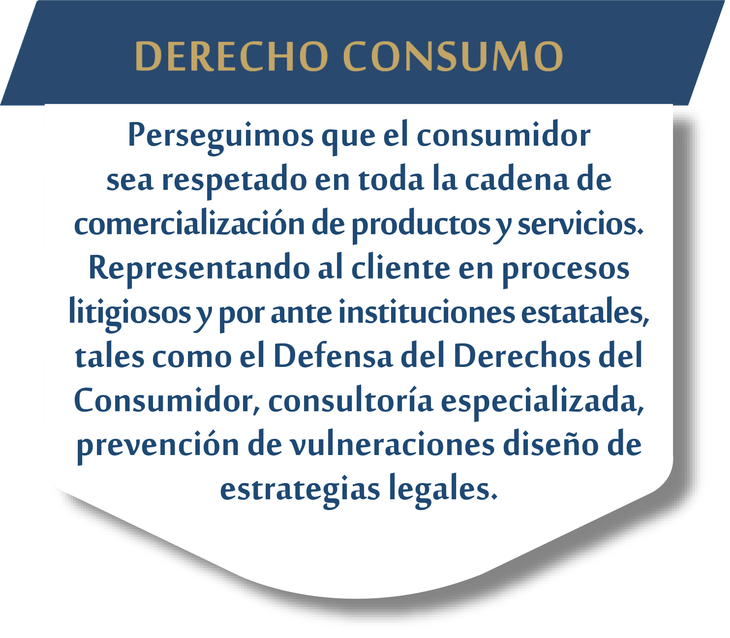 derecho consumo